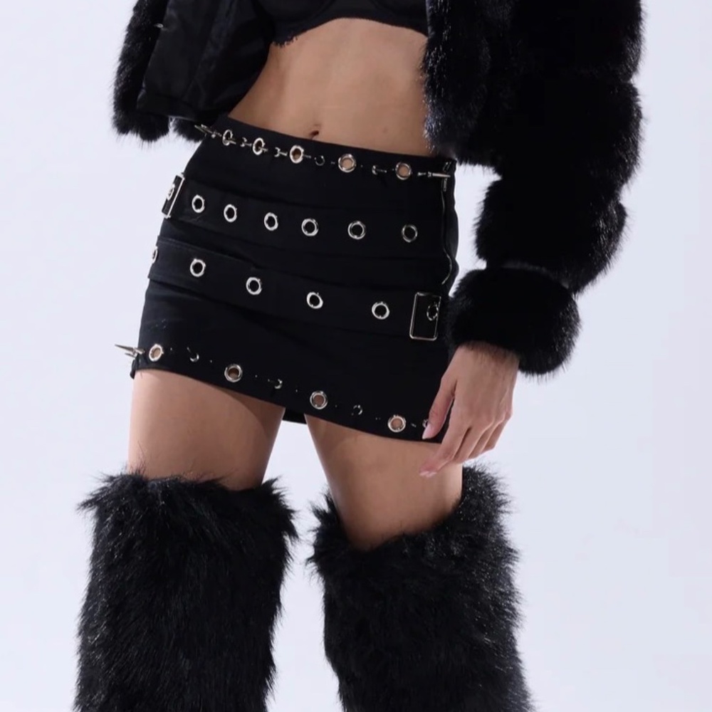 CRAZY FOR YOU MINI SKIRT - L